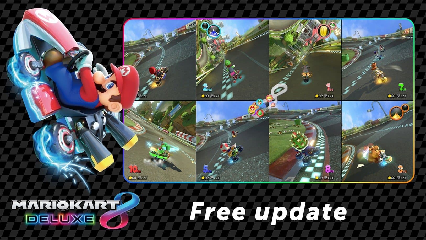 Mario Kart 8 Deluxe krijgt gratis Switch 2-update - Games | Gameinside
